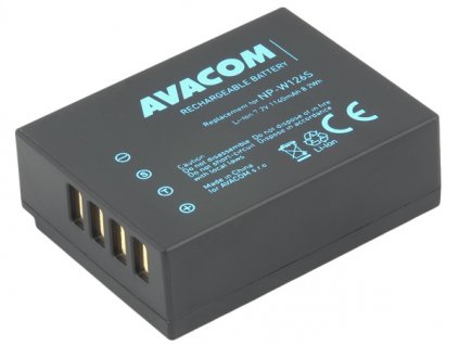 AVACOM Náhradní baterie Fujifilm NP-W126S Li-Ion 7.2V 1140mAh 8.2Wh DIFU-W126S-B1140 Avacom