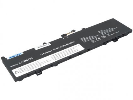 AVACOM Náhradní baterie Lenovo ThinkPad P1 Gen.1, Gen2. Li-Pol 15,36V 5235mAh 80Wh NOLE-P1-61P Avacom