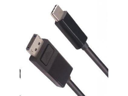 Kábel PremiumCord USB-C samec na DP1.4 8K DisplayPort samec 2m ku31dp07