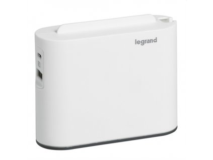 Legrand Adaptér bočný 2x2P USB A+C biela/tmavosivá 049401