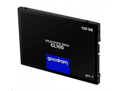 GOODRAM SSD CL100 Gen.3 120 GB SATA III 7 mm, 2,5" SSDPR-CL100-120-G3 GoodRAM