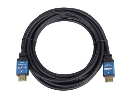 PREMIUMCORD Kabel HDMI - Ultra HDTV, 0.5m (kovové, zlacené konektory) kphdm2a05 PremiumCord
