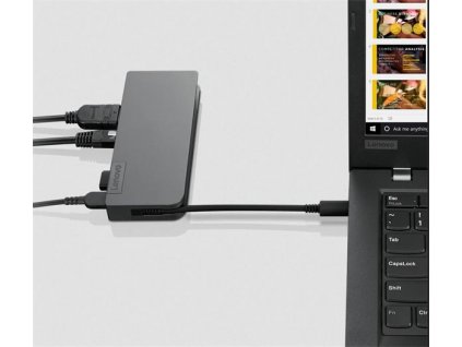 Lenovo Powered USB-C Travel Hub (HDMI, VGA, USB, RJ45) 4X90S92381