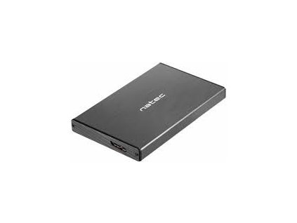 Externí box pro HDD 2,5'' USB 3.0 Natec Rhino Go, černý, hliníkové tělo NKZ-0941