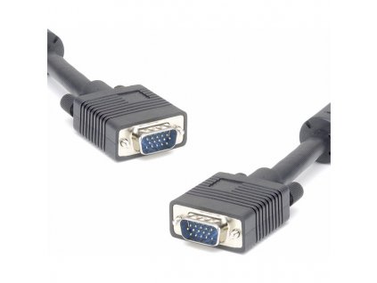 PremiumCord Kabel k monitoru HQ (Coax) 2x ferrit,SVGA 15p, DDC2,3xCoax+8žil, 10m kpvmc10