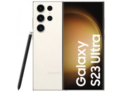 Samsung Galaxy S23 Ultra (S918B), 256 GB, 5G, béžová, CZ distribuce SM-S918BZEDEUE