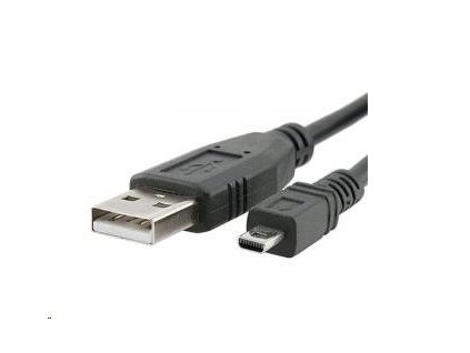 PREMIUMCORD Kabel USB 2.0 A-B mini, 8pinů, 2m Sanyo, Panasonic LUMIX ku2m2d PremiumCord