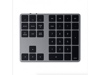 Satechi numerická klávesnica Bluetooth Extended Keypad - Space Gray Aluminium ST-XLABKM