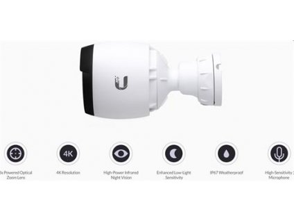 Ubiquiti UniFi Video Camera G4 PRO 3pack (4K Ultra HD 3840*2160/24sn) UVC-G4-PRO-3