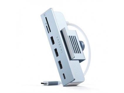 Satechi USB-C Clamp Hub pre 24" iMac 2021 - Blue Aluminium ST-UCICHB