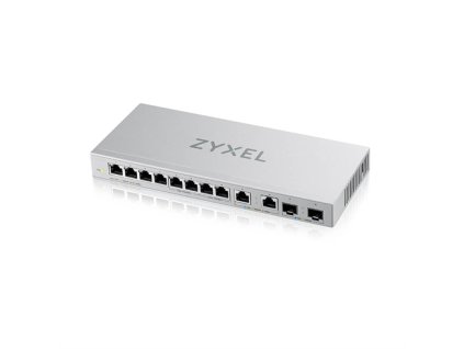 Zyxel XGS1010-12 12-portový gigabitový prepínač, 8x gigabitový RJ45, 2x 2,5GbE RJ45, 2x SFP+ XGS1010-12-ZZ0102F ZyXEL