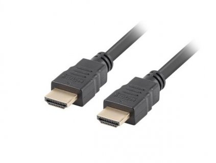 LANBERG HDMI M / M 1.4 kabel 5m, CCS, černý CA-HDMI-11CC-0050-BK Lanberg