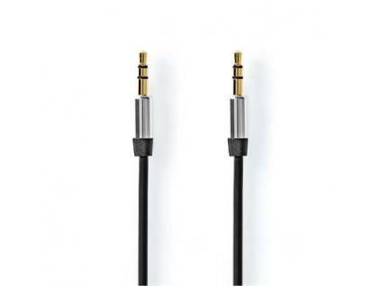 Nedis CAGL21250BK10 - Stereo Audio Kabel | 2x 2,5 mm | 1 m | Černá
