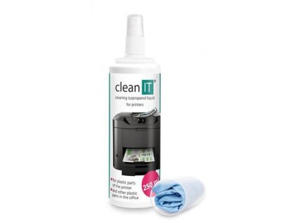 CLEAN IT Roztok na čistenie plastov EXTREME s utierkou, 250 ml CL-190 Clean IT