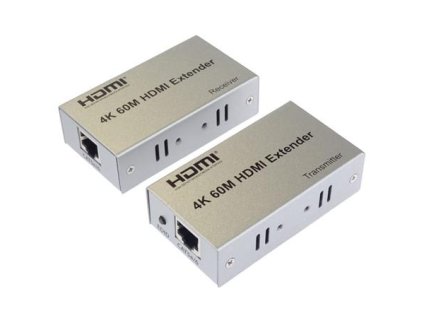 PREMIUMCORD HDMI extender na 60m přes jeden kabel Cat5e/Cat6 khext60-1 PremiumCord