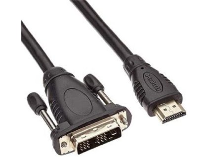 PREMIUMCORD Kabel HDMI - DVI-D 2m (M/M, zlacené kontakty, stíněný) kphdmd2 PremiumCord