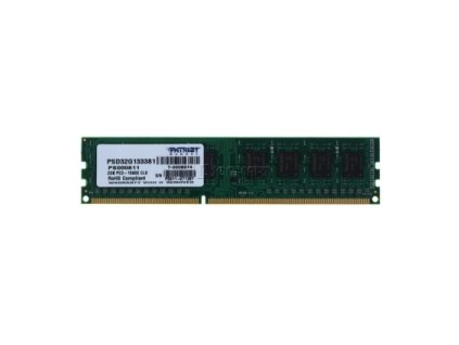 Patriot/DDR3/4GB/1333MHz/CL9/1x4GB PSD34G13332
