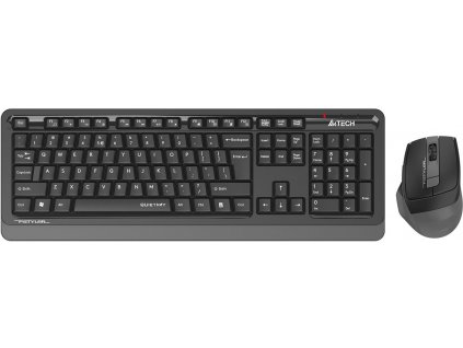 A4tech FGS1035Q, bezdrátový kancelářský set klávesnice s myši,USB 2,4Ghz, šedá FGS1035Q-GY A4Tech