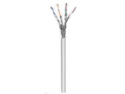 Intellinet Cat6A SFTP kábel, 305m, 23AWG, LSOH, sivý 705035