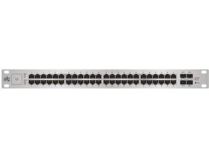 UBNT UniFi Switch US-48-500W [48xGigabit, 500W PoE+ 802.3at/af, pasívne PoE 24V, 2xSFP + 2xSFP+, neblokujúce 70Gbps] US-48-500W-EU Ubiquiti