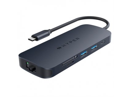Hyper HyperDrive Next 8 Port USB-C Hub - Midnight Blue HY-HD4004GL