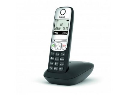 Gigaset A690 - DECT/GAP bezdrátový telefon, barva černá GIGASET-A690