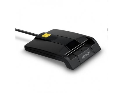 AXAGON CRE-SM3 USB Smart card FlatReader, 1.2m cable Axagon