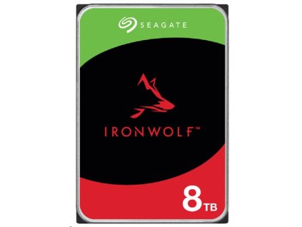 Seagate IronWolf NAS HDD 8TB 5400RPM 256MB SATA III 6Gbit/s ST8000VN002