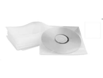 Plastový kryt OEM priehľadný pre 1 CD (balenie 100ks) 12814P NoName