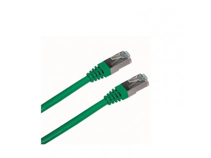 Patch cord FTP cat5e 1M zelený 15814 OEM