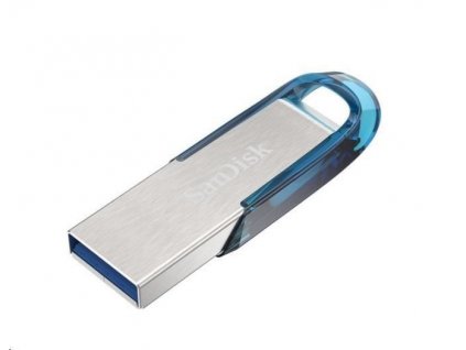 SanDisk Ultra Flair 128GB USB 3.0 tropická modrá SDCZ73-128G-G46B