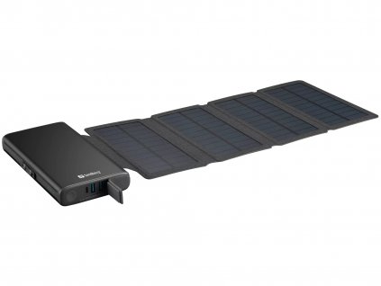 Sandberg Solar 4-Panel Powerbank 25000 mAh, solární nabíječka, černá 420-56 NoName
