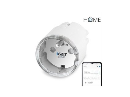 iGET HOME Power 1 - Wi-Fi zásuvka 230V s měřením spotřeby 75020813