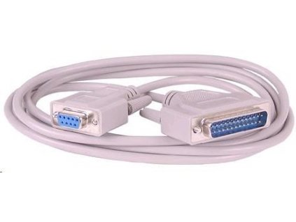 PREMIUMCORD Sériový kábel k tlačiarni 9F-25M 2m klt1-2 PremiumCord