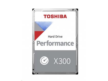 TOSHIBA HDD X300 6TB, SATA III, 7200 otáčok za minútu, 256 MB cache, 3,5", DOPRAVA HDWR460EZSTA Toshiba