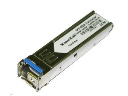 SFP [miniGBIC] modul, 1000Base-LX, LC simplexný konektor, WDM TX1550nm/RX1310nm SM, 3km (kompatibilný s Cisco, Dell, Pl XL-MGB-LXBE-LC XtendLan