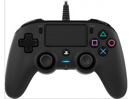 Nacon Wired Compact Controller - ovladač pro PlayStation 4 - černý ps4hwnaconwccb