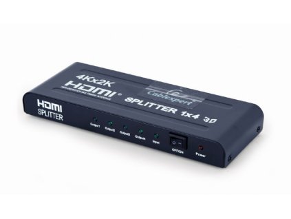 GEMBIRD Dátový prepínač HDMI splitter 2-cestný splitter DSP-4PH4-02 Gembird