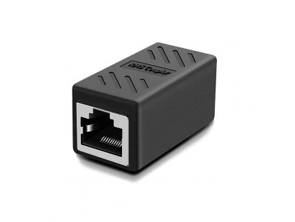 W-star Spojka RJ45 STP CPSTPBK CAT6 přímá, stíněná, černá W-Star