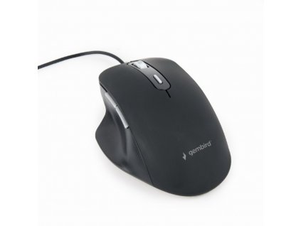 GEMBIRD myš MUS-6B-02, drátová, optická, USB, podsvícená, černá Gembird