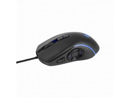 GEMBIRD myš RAGNAR RX500, podsvícená, 6 tlačítek, černá, 7200DPI,  USB MUSG-RAGNAR-RX500 Gembird