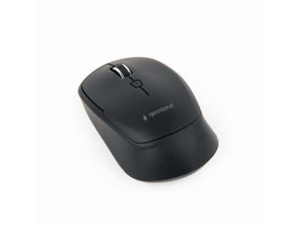 GEMBIRD myš MUSW-4B-05, černá, bezdrátová, USB nano receiver Gembird