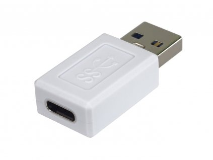 PremiumCord Adaptér USB-C na USB-A 3.0, bílá kur31-30