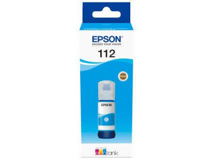 Epson 112 EcoTank Pigment Cyan ink bottle C13T06C24A