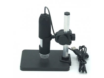 W-star Digitální mikroskop DM1000H, 1000x, FHD, přísvit W10, stativ, černá, USB W-Star