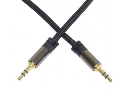 PREMIUMCORD kabel, stíněný, Jack 3.5mm - Jack 3.5mm M/M 1,5m kjqmm015t PremiumCord