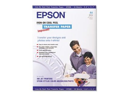 EPSON A4, Iron on Transfer Film (10ks) C13S041154 Epson
