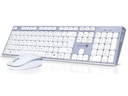CONNECT IT Kombinovaná bezdrôtová klávesnica + myš, CZ + SK rozloženie CKM-7510-CS Connect IT