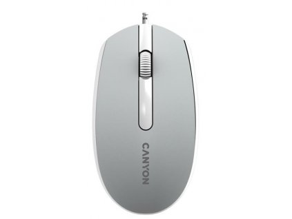 Canyon M-10, prémiová optická myš, USB, 1.000 dpi, 3 tlač, tmavo-šedá CNE-CMS10DG