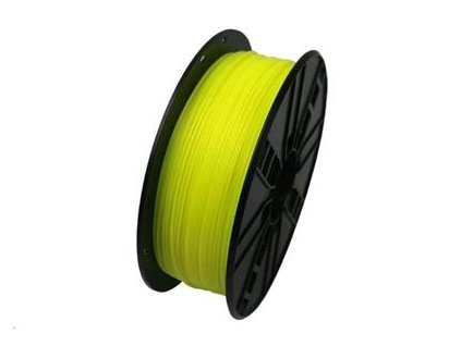 GEMBIRD Tisková struna (filament) PLA, 1,75mm, 1kg, fluorescenční žlutá TIF0521A3 Gembird